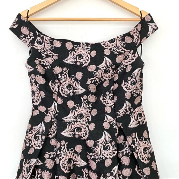 Francesca’s fit and flare, off-shoulder cocktail dress, mini length - Picture 3 of 10